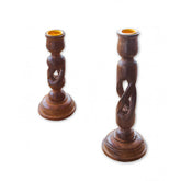 Wooden candle stand assembling type - pack of 1 - Big